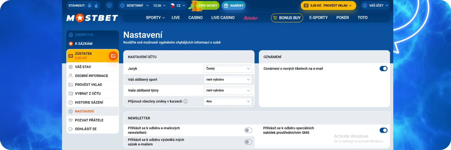 Mostbet Doporučení pro ochranu vašeho účtu